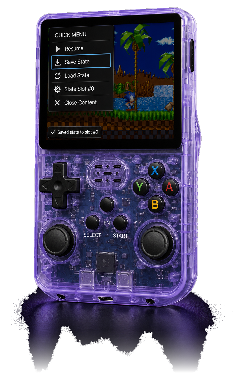 Softee Retro — guardar partida