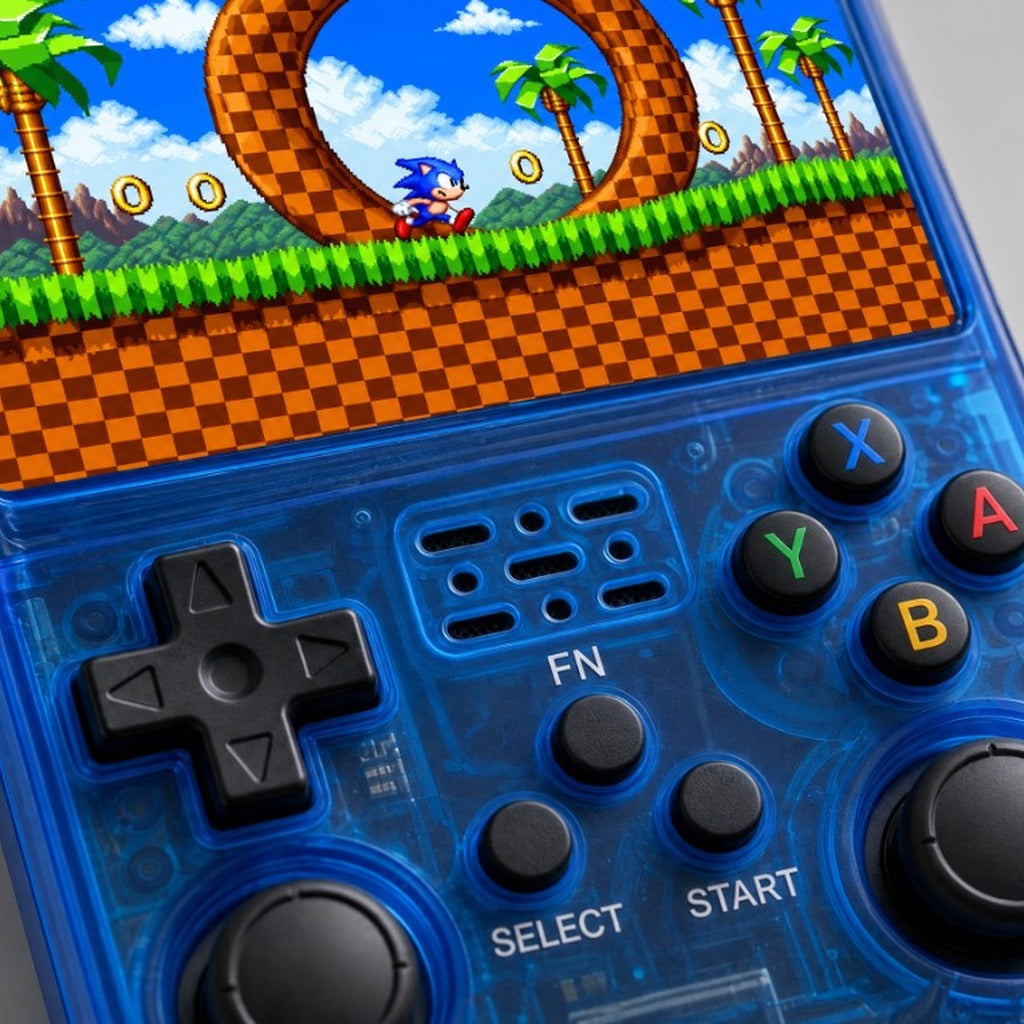 Softee azul botones